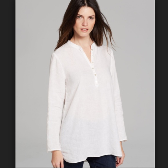 eileen fisher linen blouse
